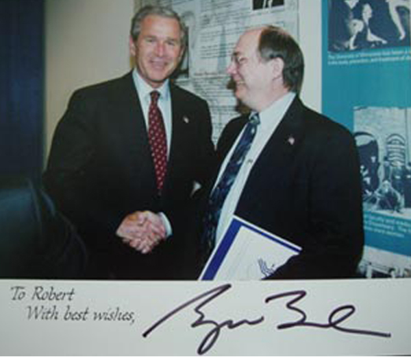George W. Bush and Robert Vince
