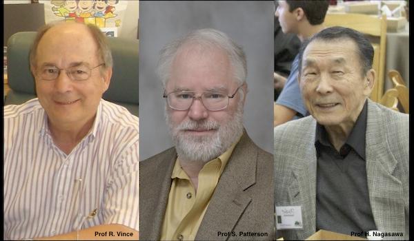 Robert Vince, Steve Patterson and Herbert Nagasawa